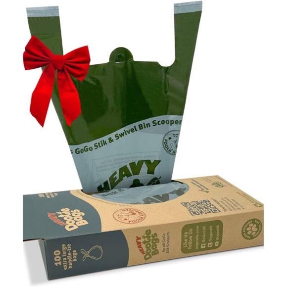 Bags with Handles, Clean, Quick and Convenient for Pet Dog Poop, Cat Litter - Picture 1 of 6